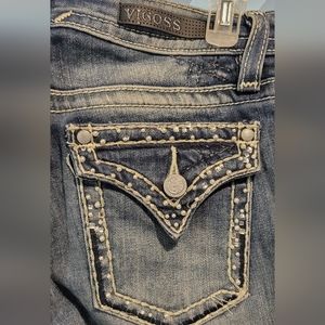 Womens Vigoss slim boot jeans. 27x31 classic fit